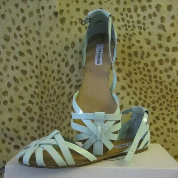 Steve Madden P-Toby Cloud/Mint/Sea foam sandals - Picture 4 of 4